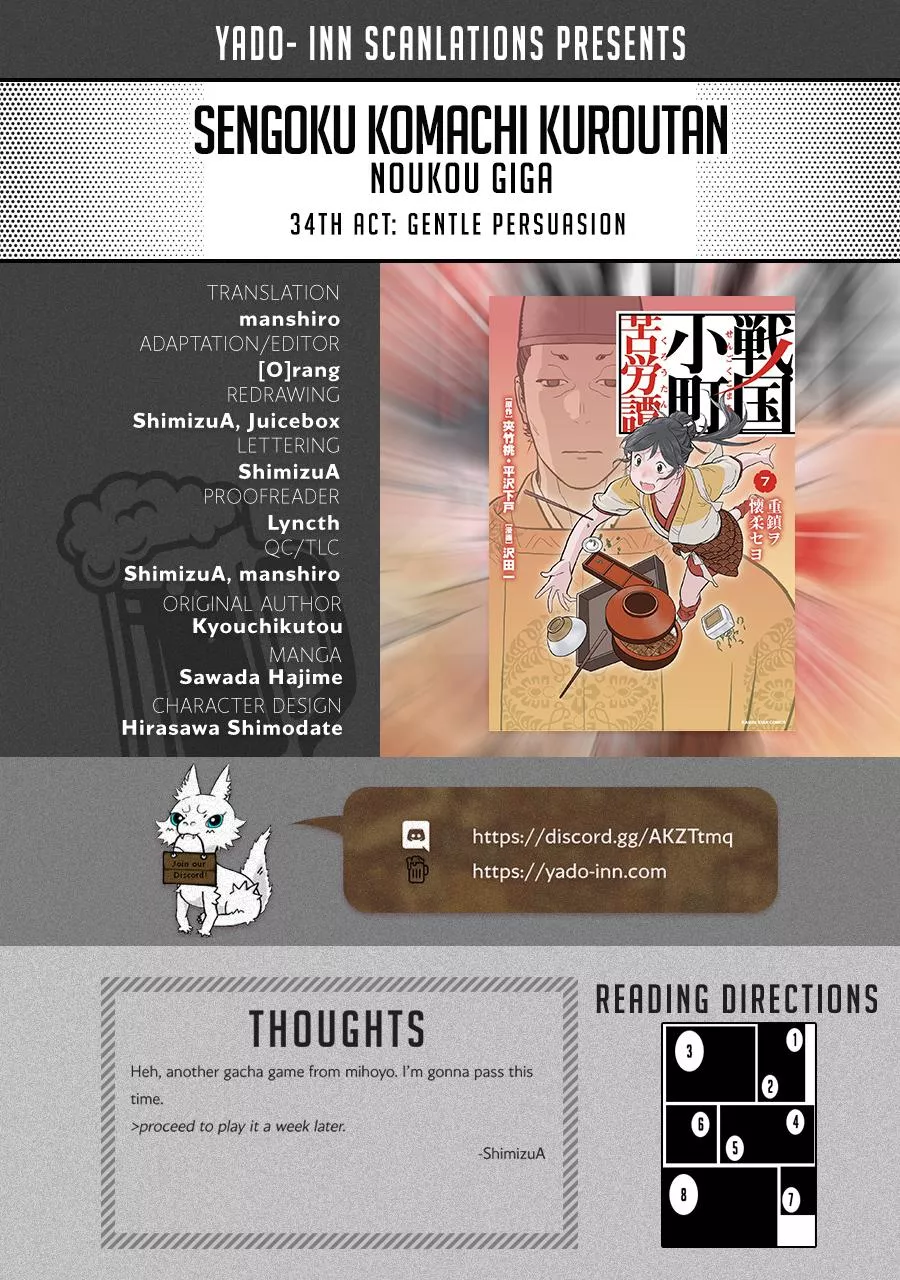 Read Sengoku Chapter 34 Online