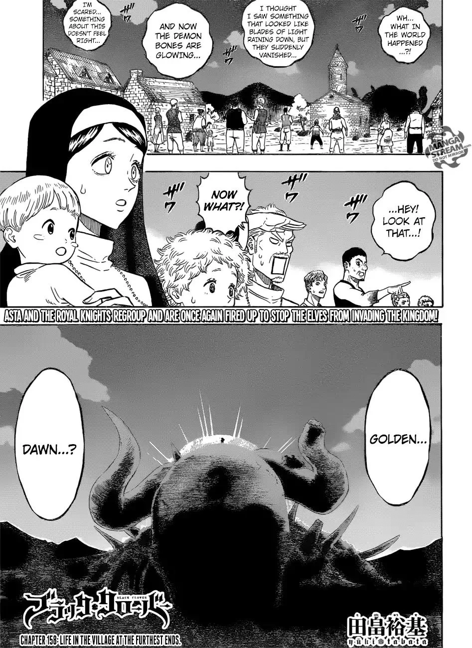 Read Black Clover Chapter 158 - Life In The Village At The Furthest Ends. Online