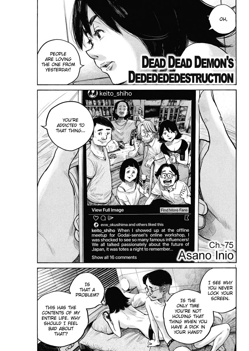 Read Dead Dead Demon’s Dededededestruction Chapter 75 Online