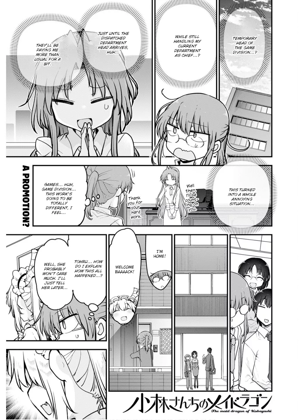 Read Kobayashi-san Chi no Maid Dragon Chapter 162 - Tohru and the Surprise Online