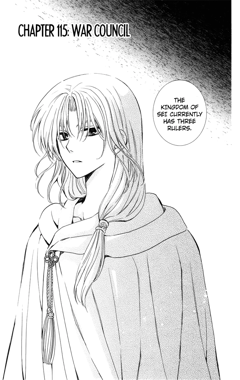 Read Akatsuki no Yona Chapter 115 - Council Of War Online