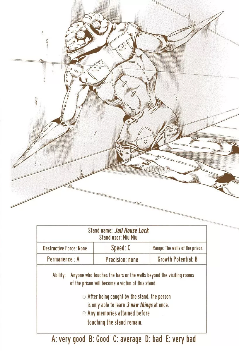 Read JoJo’s Bizarre Adventure Part 6: Stone Ocean Chapter 98 - Jail House Lock! Part 3 Online