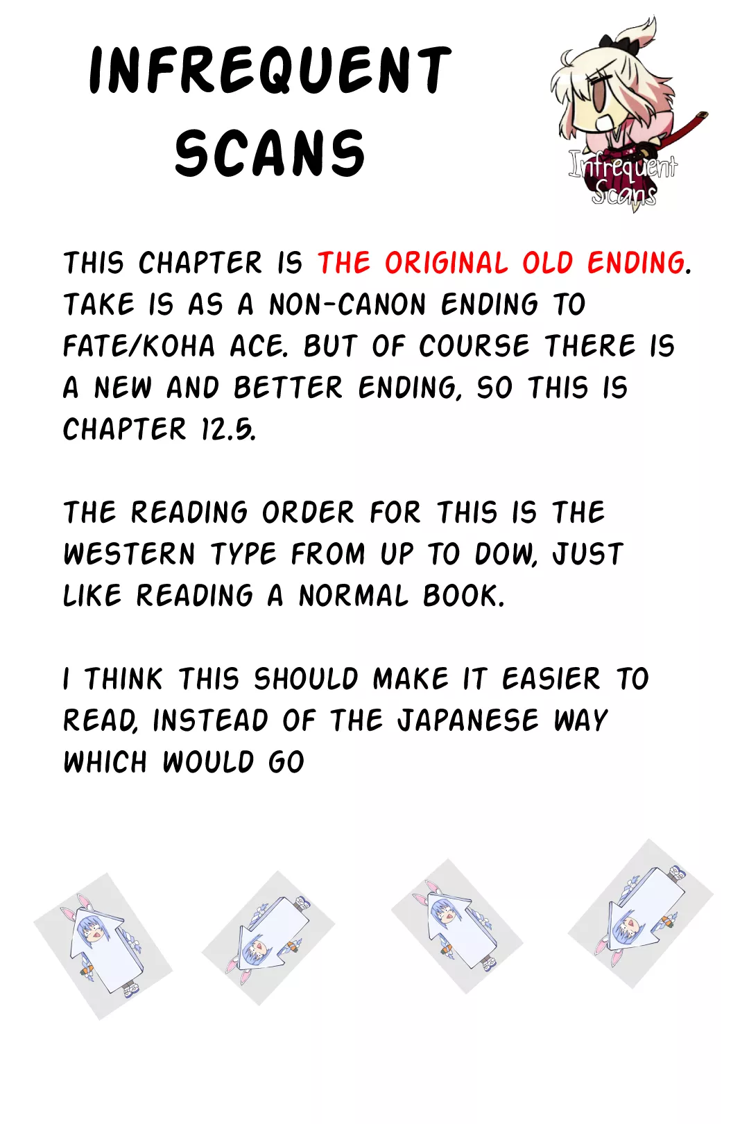 Read Fate/Koha-Ace Chapter 12.5 - Old Ending Online