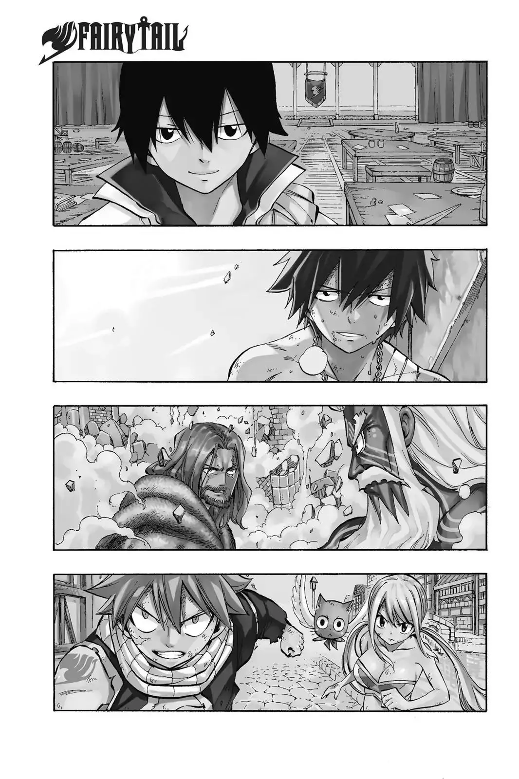 Read Fairy Tail Chapter 522 - Grey's Trump Card Online