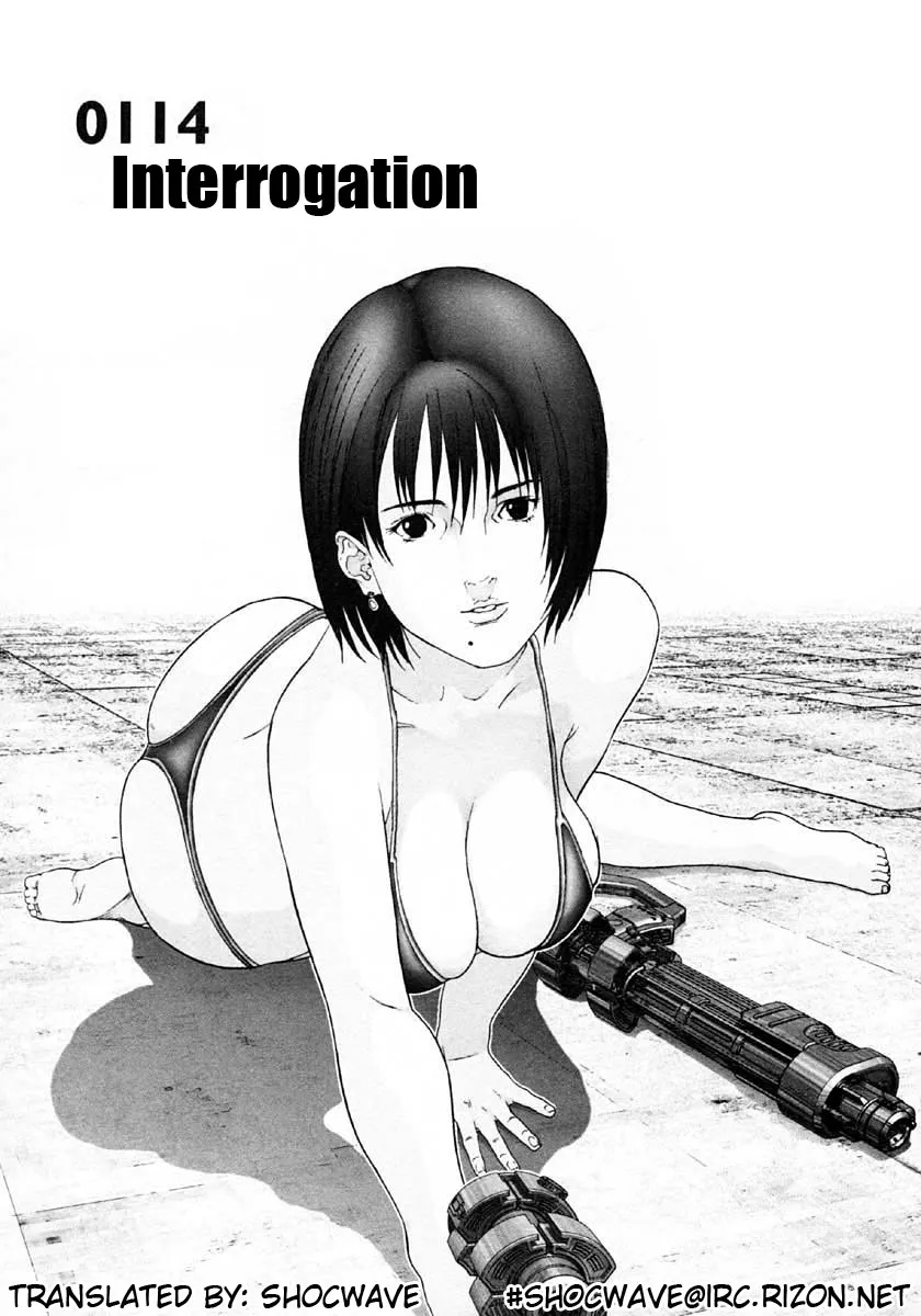 Read Gantz Chapter 114 - Interrogation Online