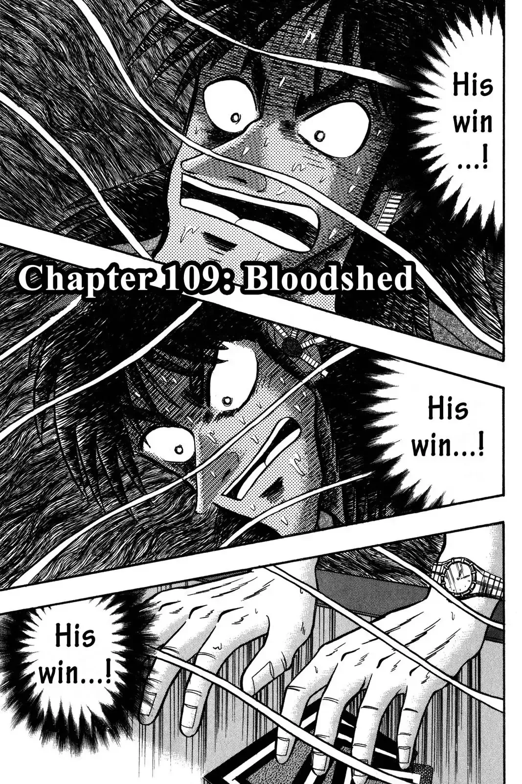 Read Gambling Apocalypse Kaiji – Kaiji Part 1 Chapter 109 - Bloodshed Online