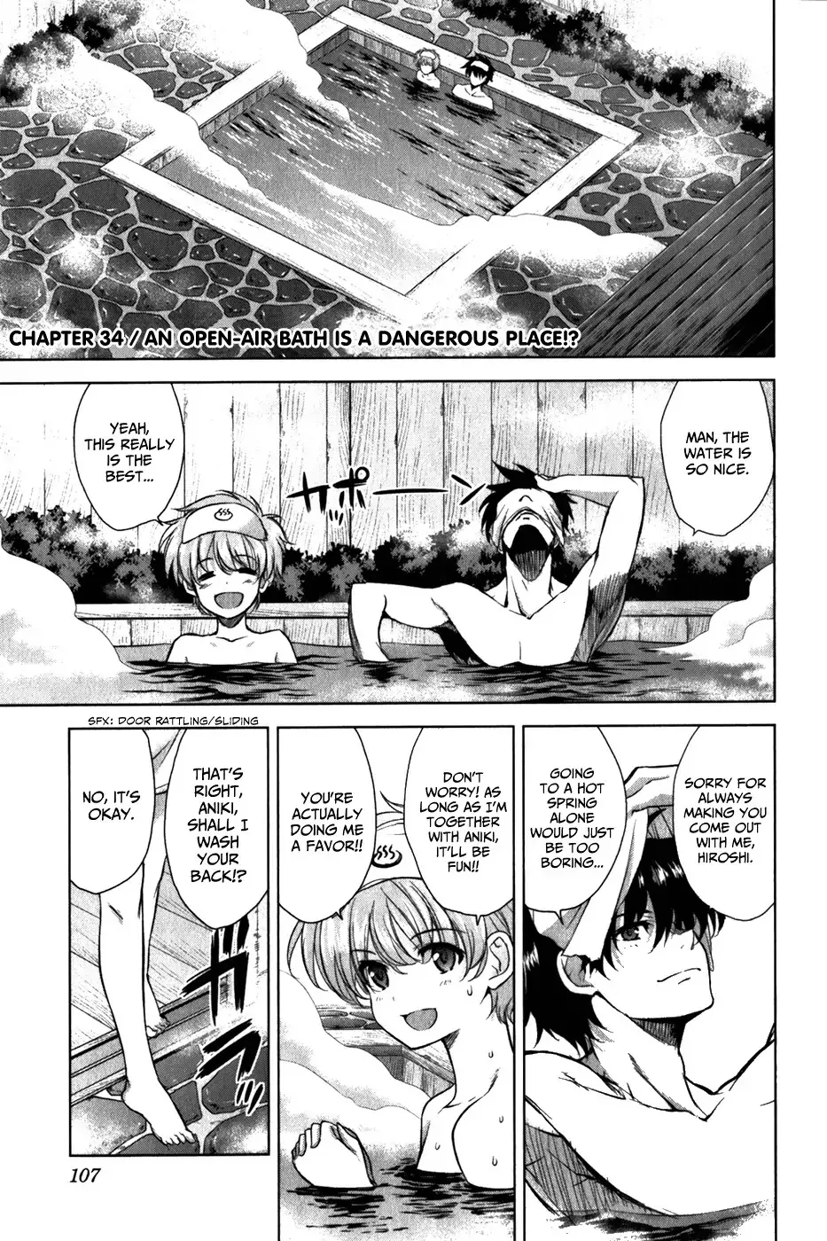 Read Ichiban Ushiro no Daimaou Chapter 34 - An Open Air Bath is a Dangerous Place!? Online