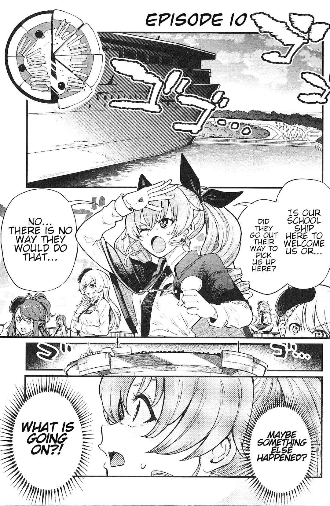 Read Girls und Panzer: Avanti! Anzio Koukou Chapter 10 - Chapter 10 Online