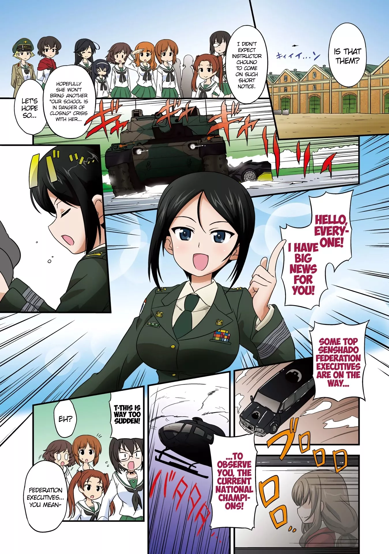 Read Girls & Panzer – Motto Love Love Sakusen desu! Chapter 63 - It's the Ooarai Draft! Online