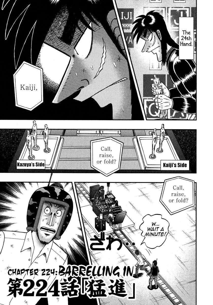 Read Gambling Outcast Kaiji: The One Poker Arc – Kaiji Part 5 Chapter 224 - Barrelling In Online