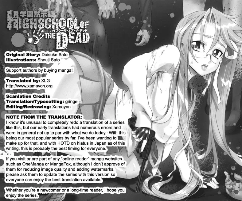 Read Highschool of the Dead Chapter 1 - Spring of the Dead Online