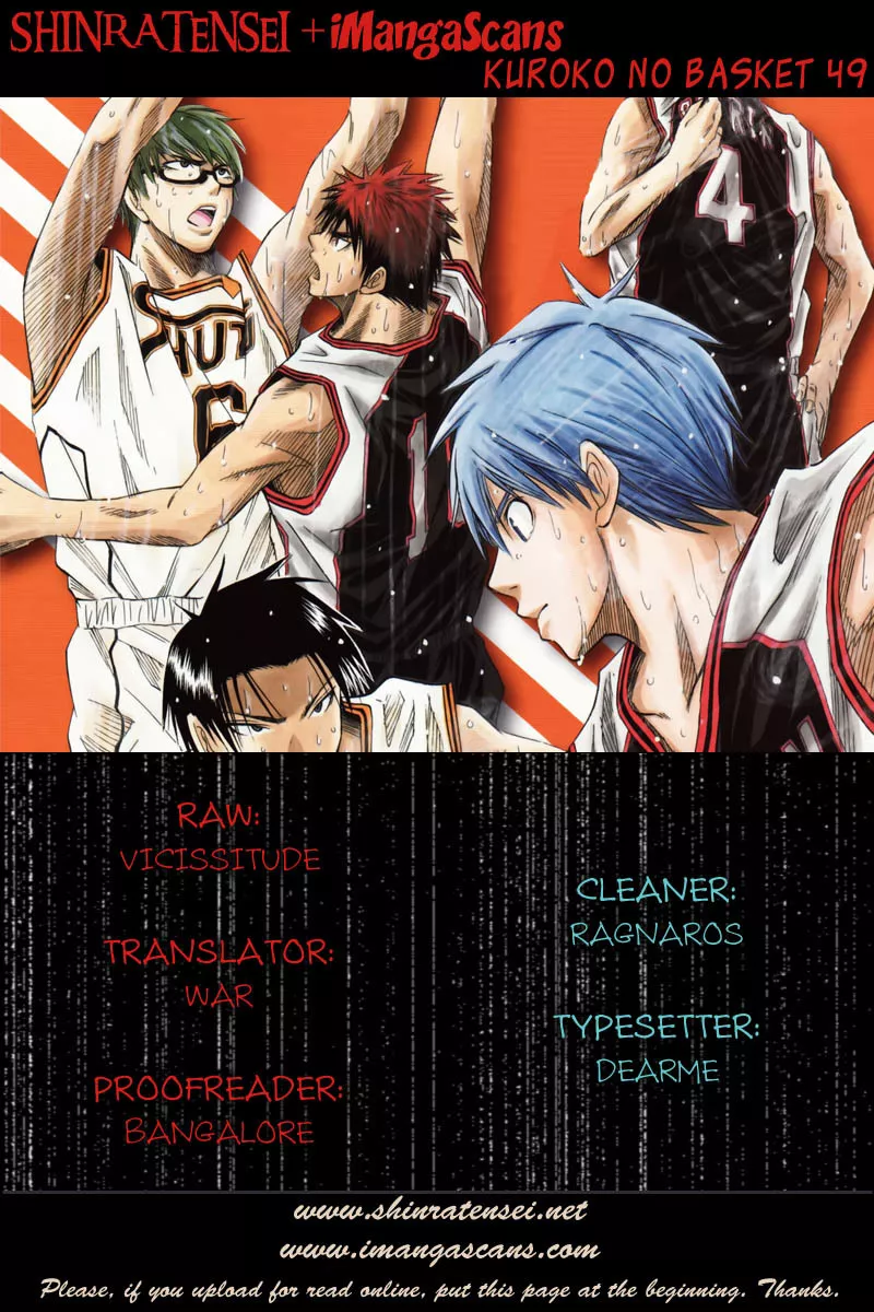 Read Kuroko no Basket Chapter 49 - Let's Duel Online