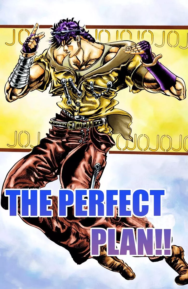 Read JoJo’s Bizarre Adventure Part 2: Battle Tendency Chapter 15 - The Perfect Plan! Online