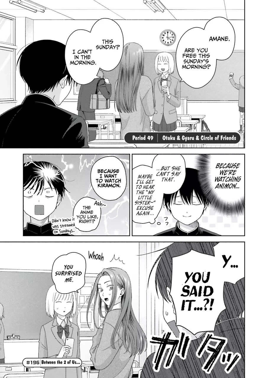 Read Gal Can’t Be Kind to Otaku!? Chapter 49 Online