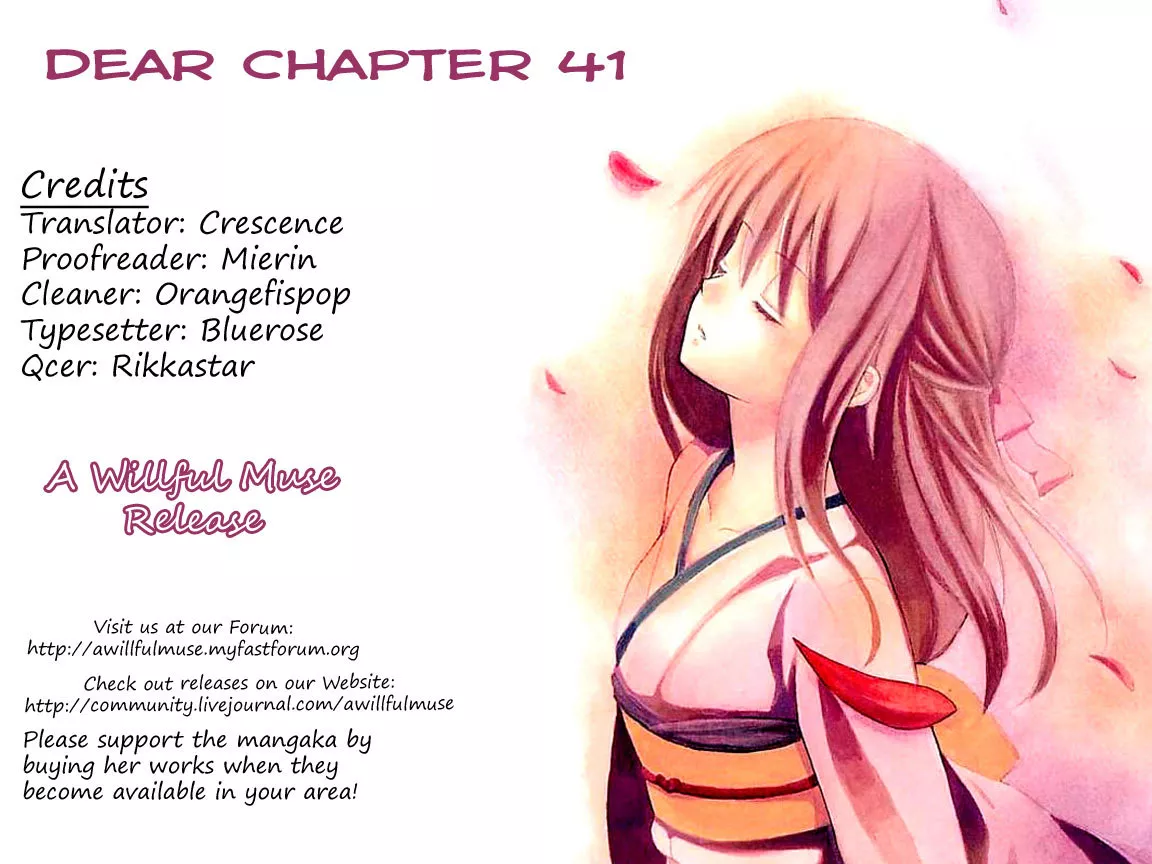 Read Dear (Fujiwara Cocoa) Chapter 41 Online