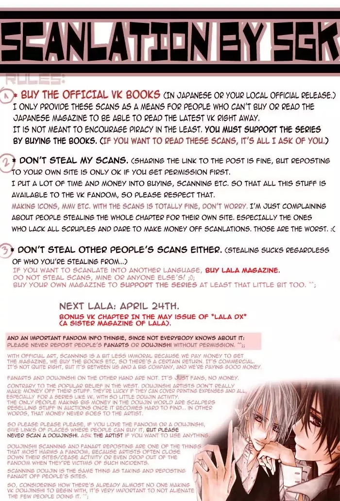 Read Vampire Knight Chapter 59 - Tombstones Online