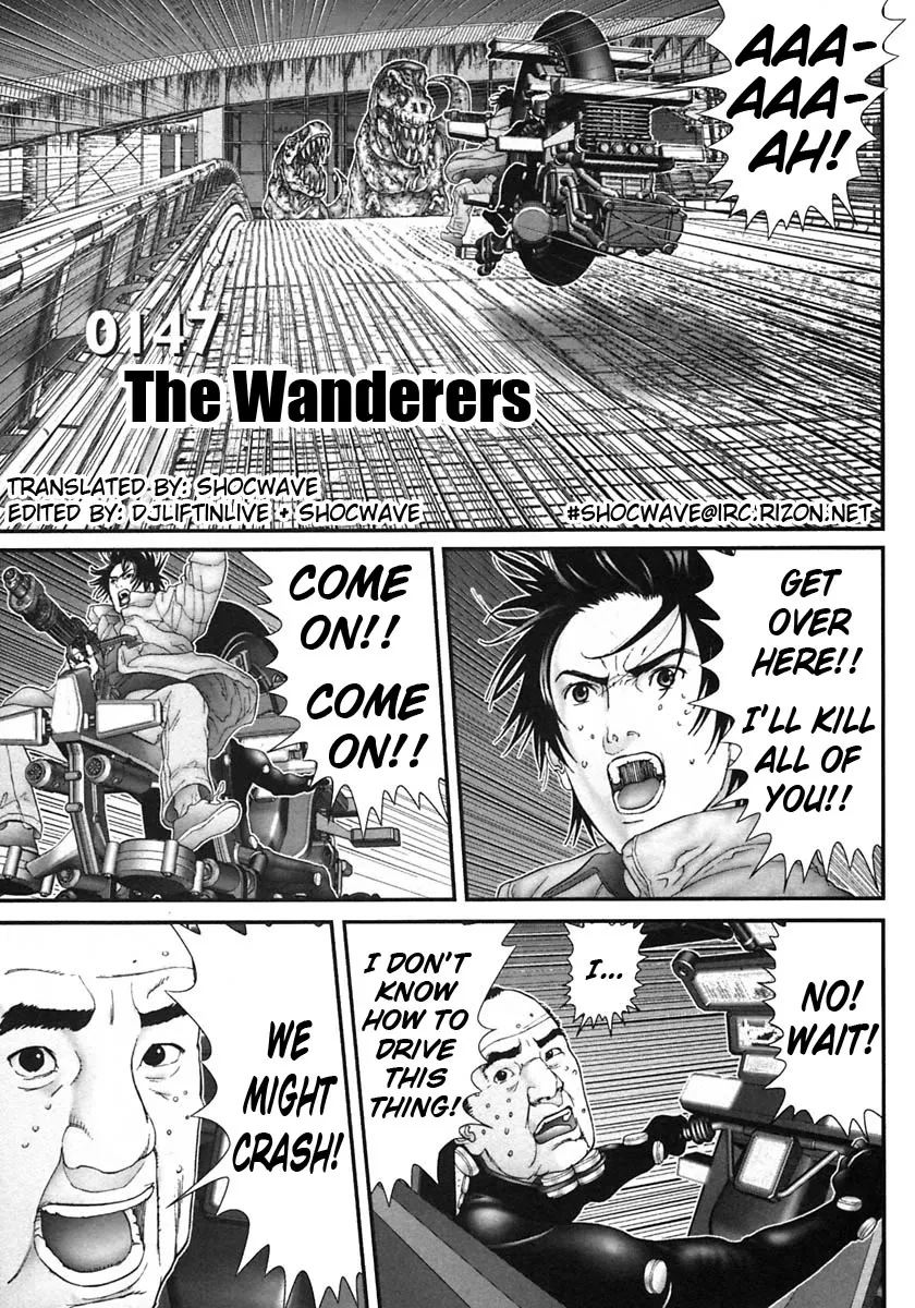 Read Gantz Chapter 147 - The Wanderers Online