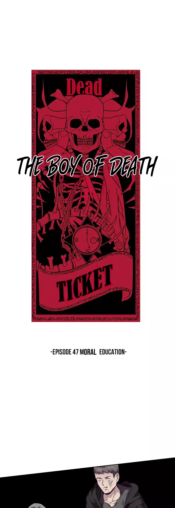 Read The Boy of Death Chapter 47 - Moral Education Online