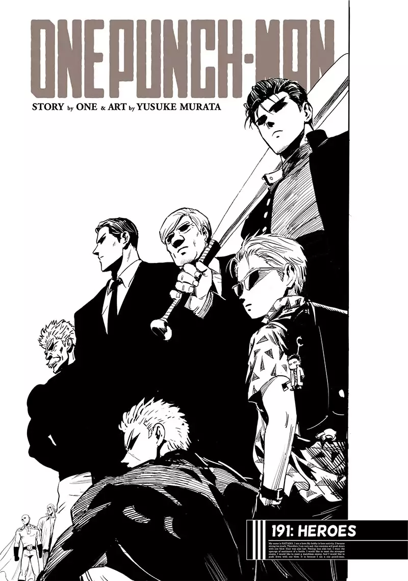 Read One Punch-Man Chapter 191 Online