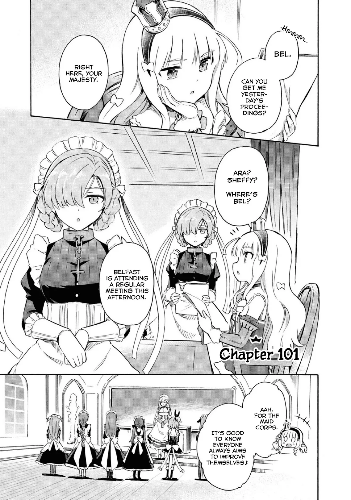 Read Azur Lane: Queen’s Orders Chapter 101 Online