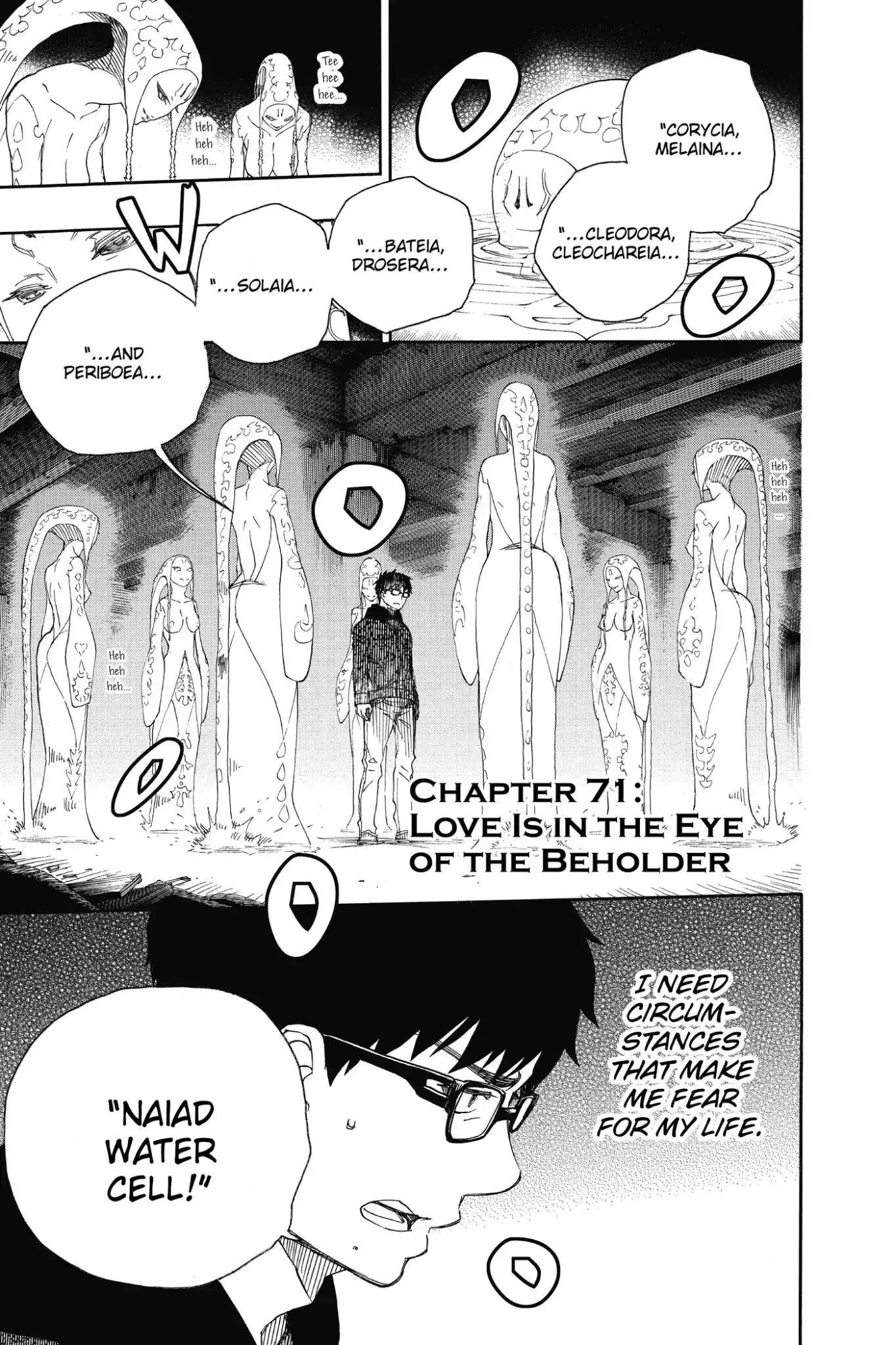 Read Ao no Exorcist Chapter 71 - Love Is in the Eye of the Beholder Online