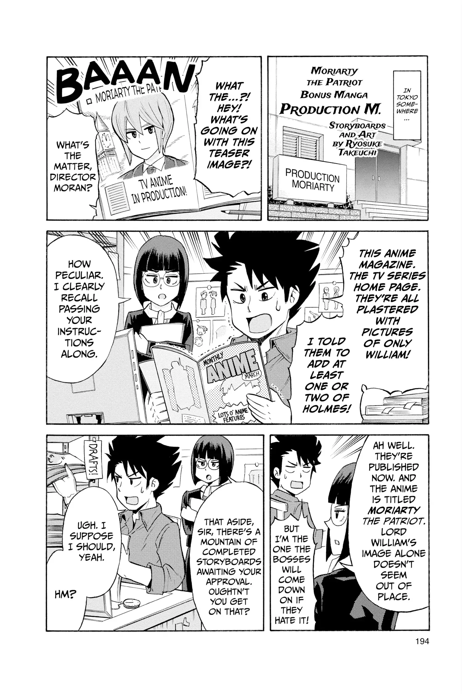 Read Moriarty the Patriot Chapter 43.5 Online