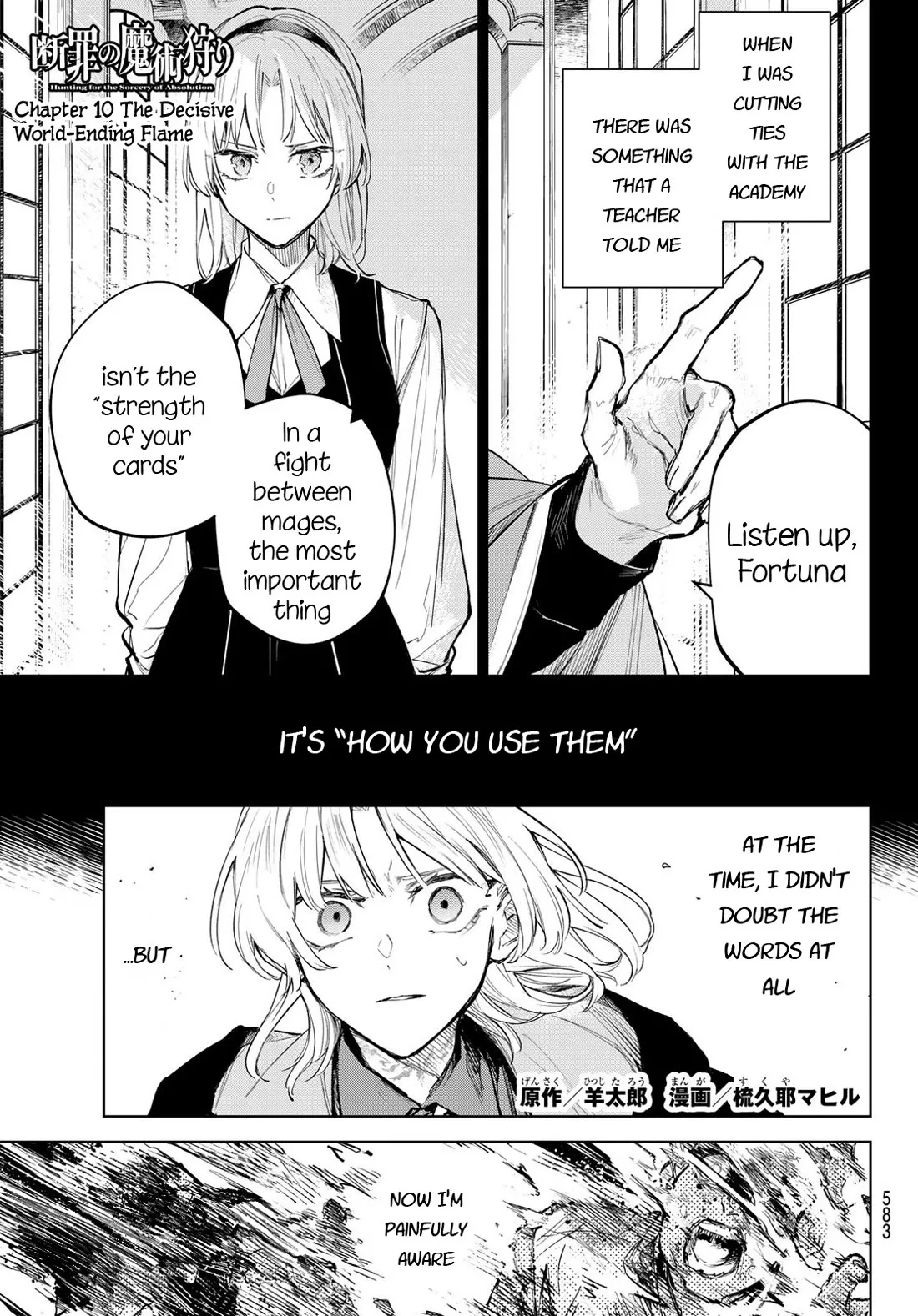 Read Danzai no Majutsugari Chapter 10 - The Decisive World-Ending Flame Online