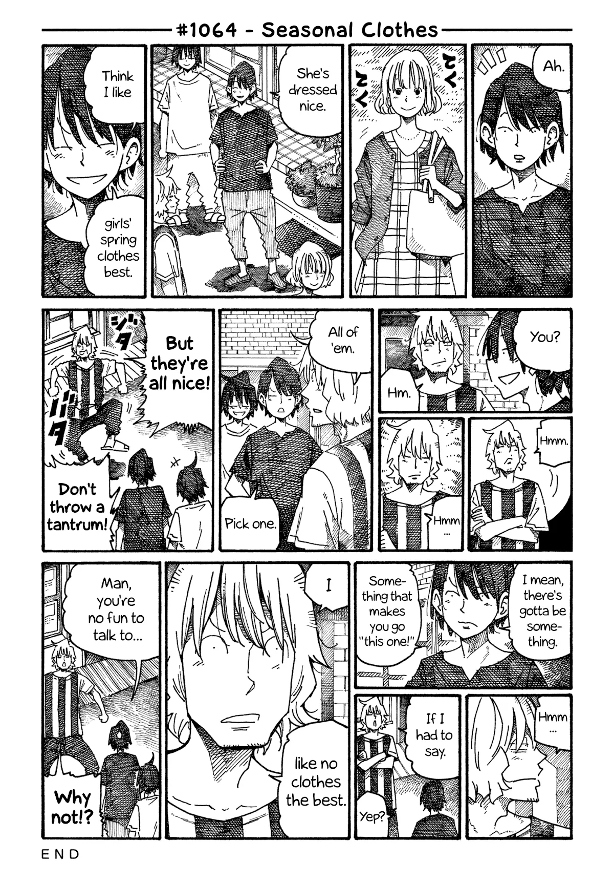 Read Hatarakanai Futari (The Jobless Siblings) Chapter 1064 - Seasonal Clothes Online