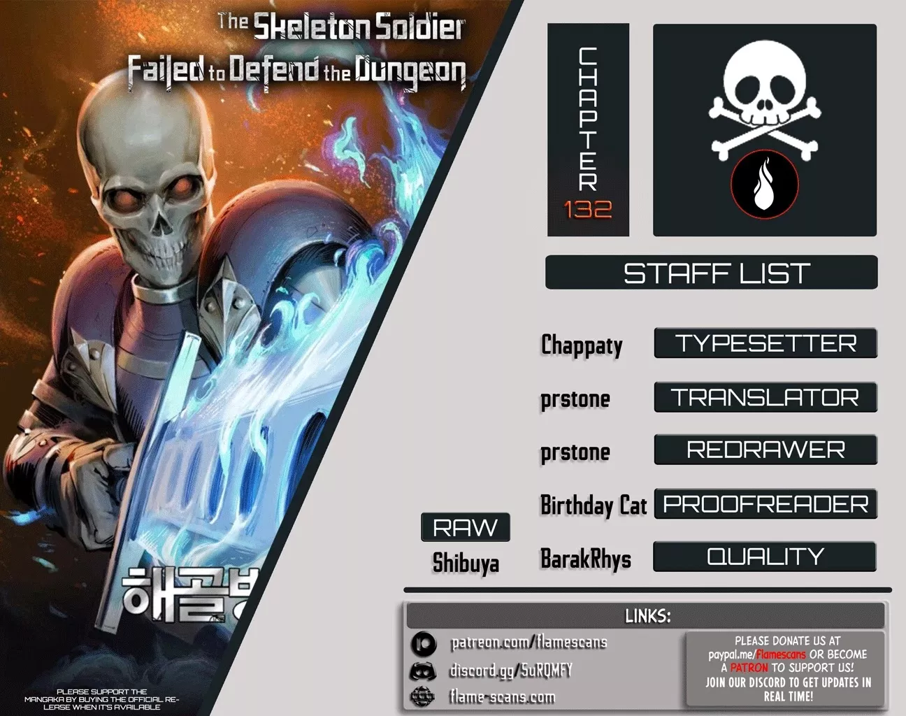 Read Skeleton Soldier Couldn’t Protect the Dungeon Chapter 132 Online