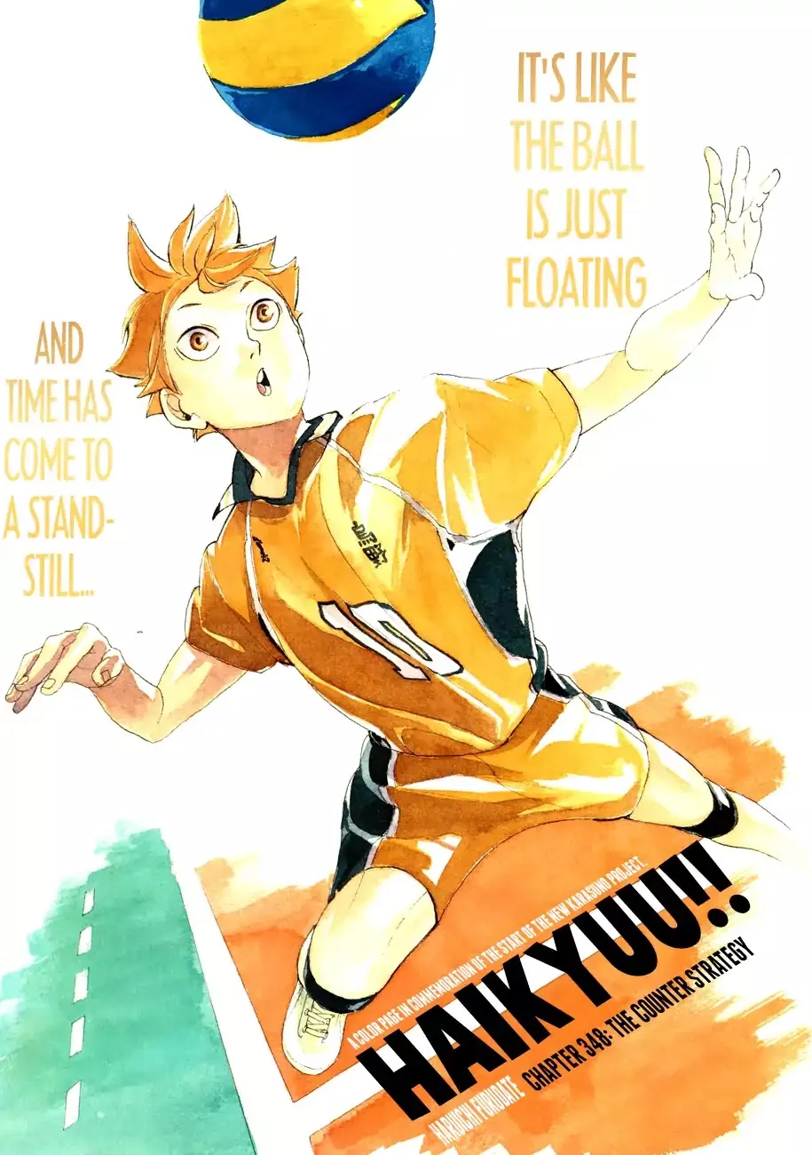 Read Haikyu!! Chapter 348 - The Counter Strategy Online