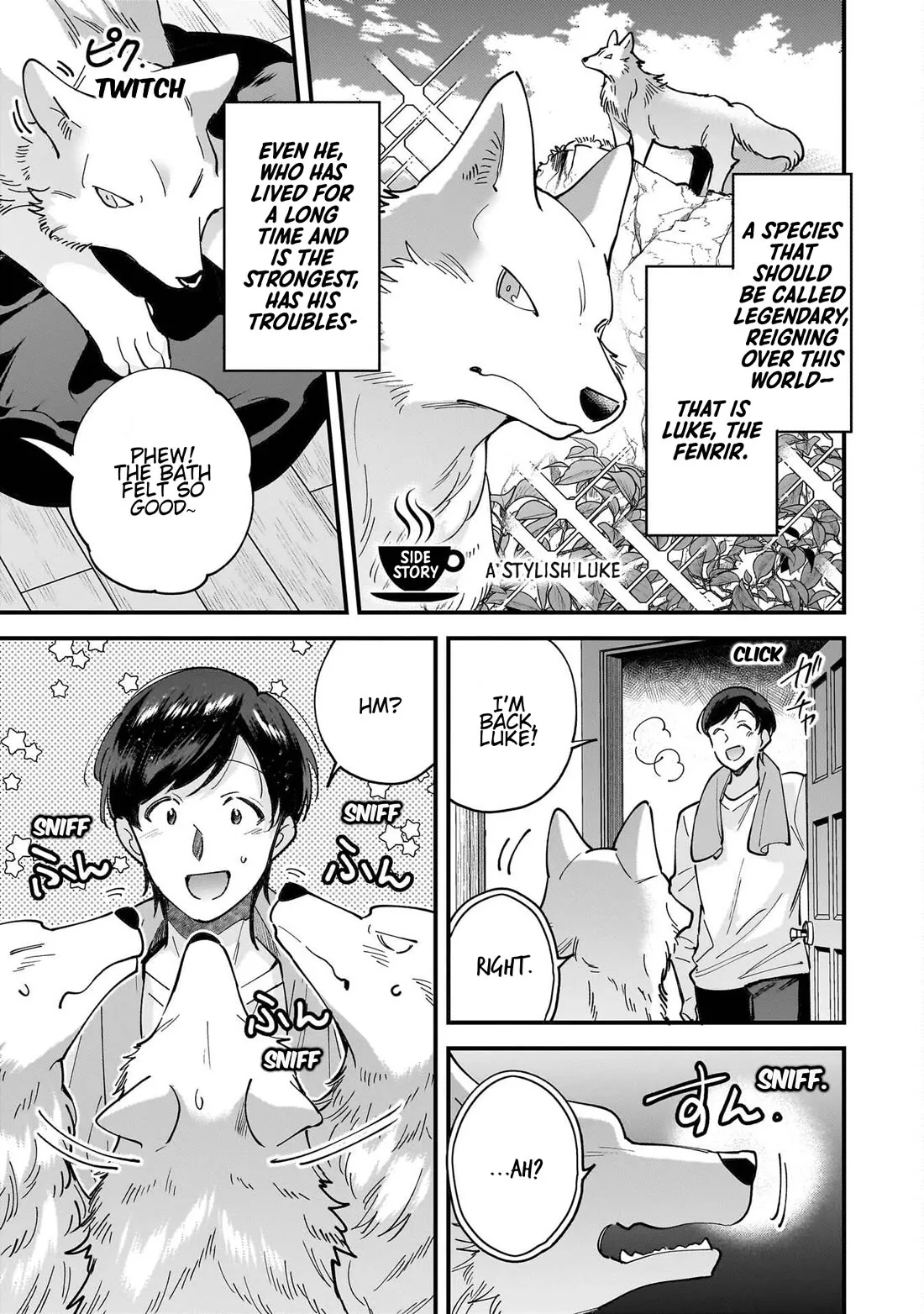 Read Isekai Mofumofu Cafe Chapter 32.5 - A Stylish Luke Online