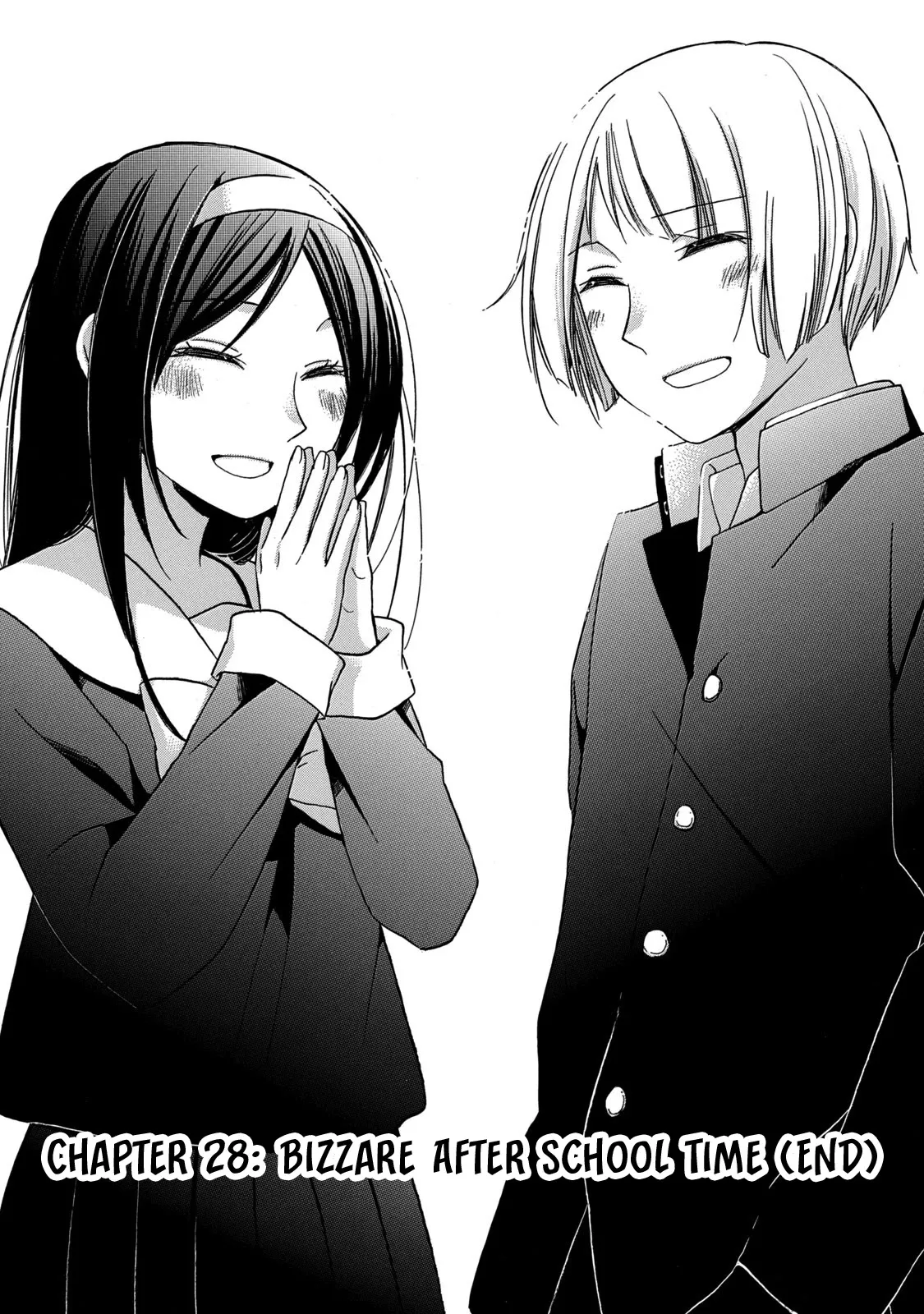 Read Hanazono-kun to Kazoe-san no Fukakai na Houkago Chapter 28 - Bizzare After School Time [END] Online