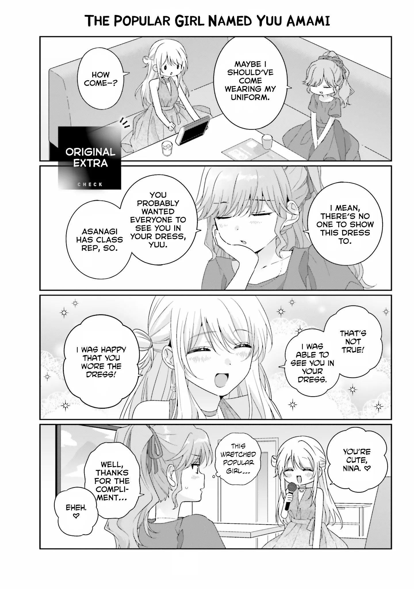 Read Class de 2 Banme ni Kawaii Onna no Ko to Tomodachi ni Natta Chapter 32.4 - Original Extra Online