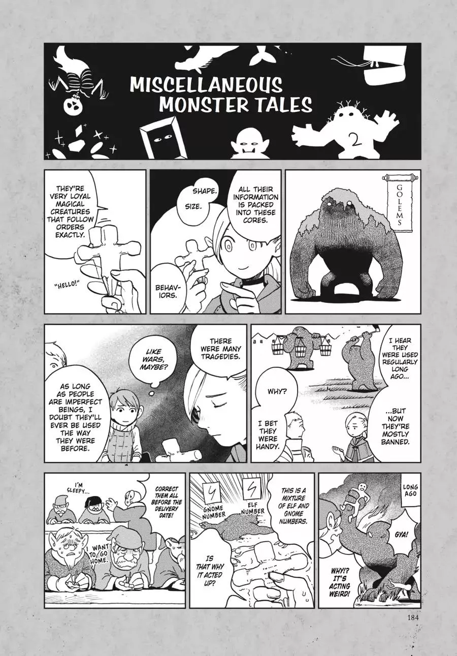 Read Dungeon Meshi Chapter 14.5 - Monster Tidbits 2 Online