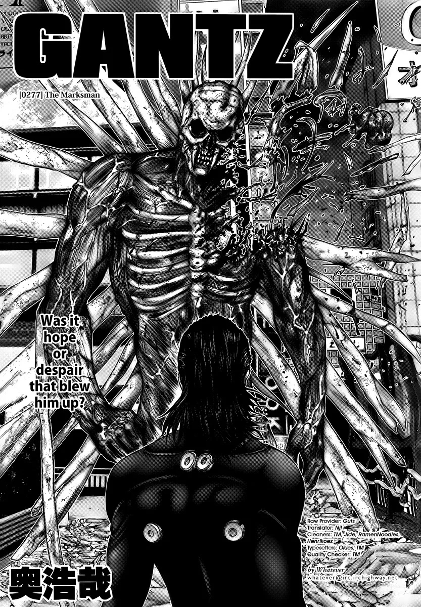 Read Gantz Chapter 277 - The Marksman Online