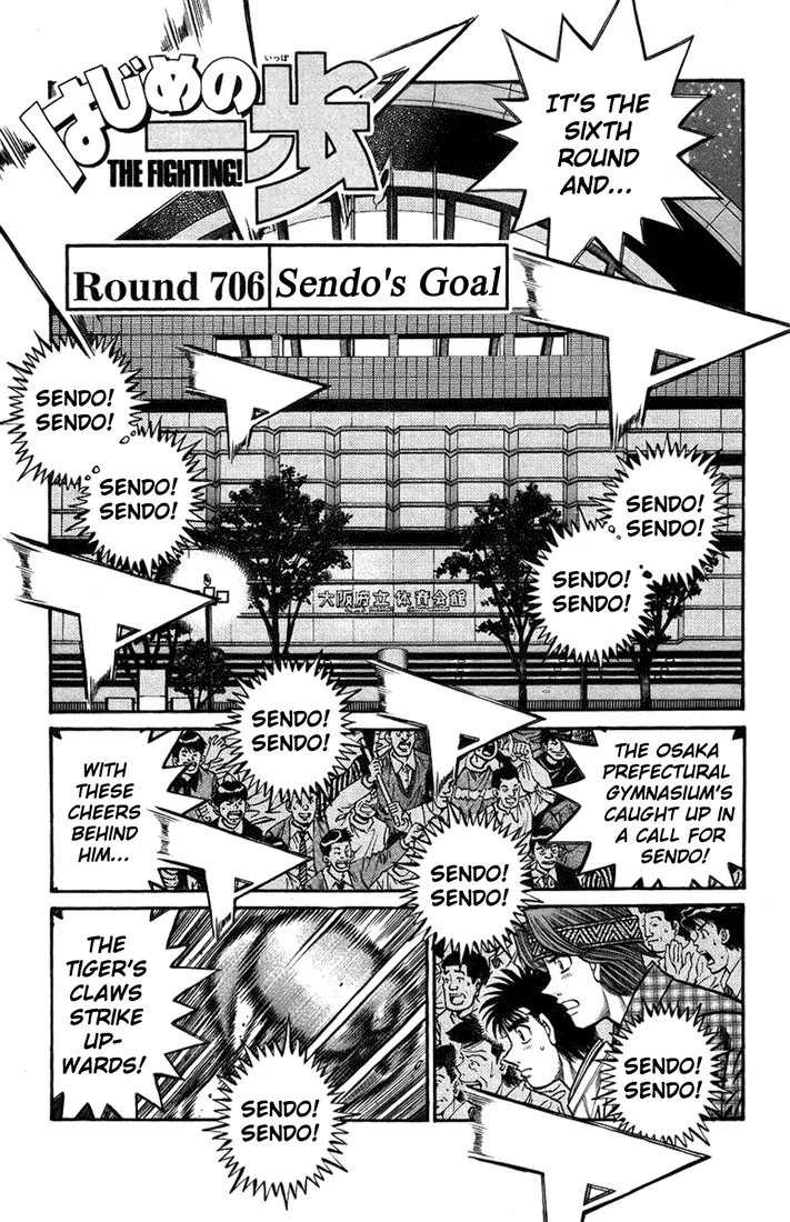 Read Hajime no Ippo Chapter 706 - Sendo's Goal Online