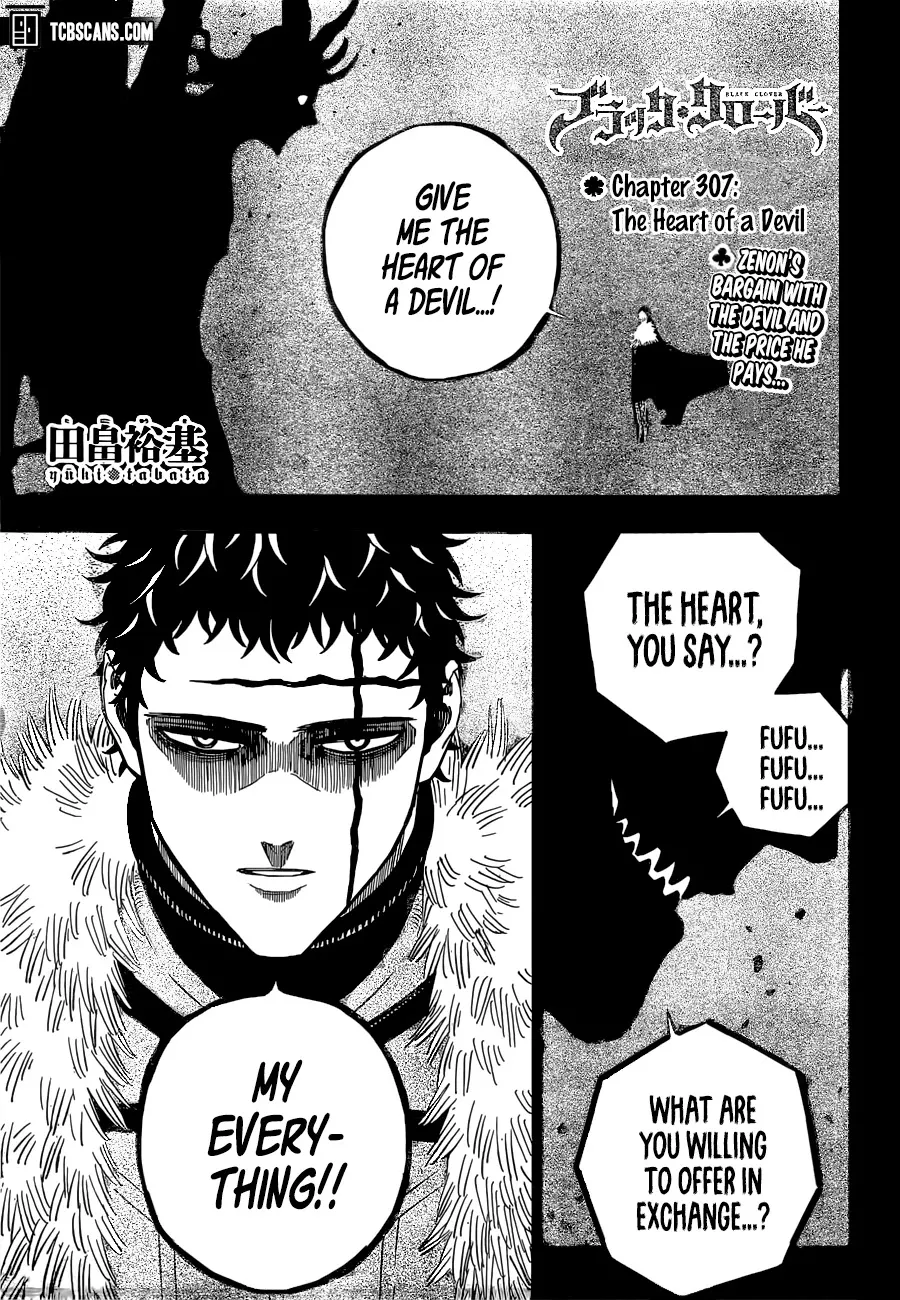 Read Black Clover Chapter 307 - The Heart of a Devil Online