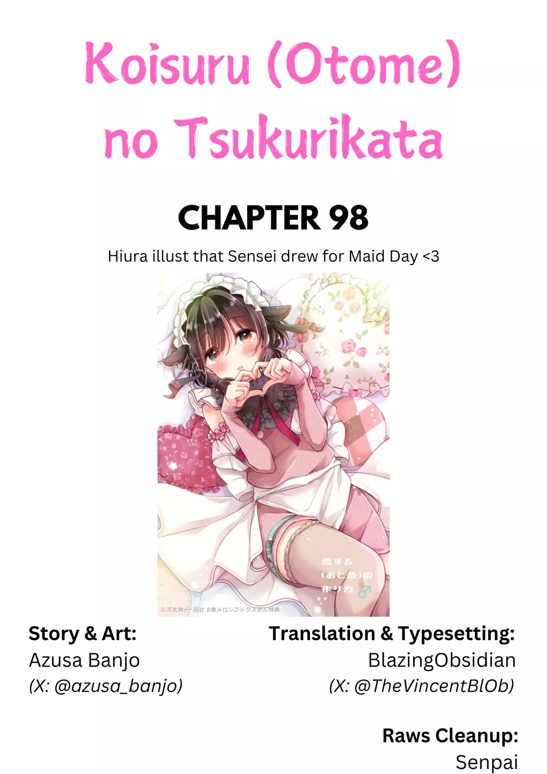 Read I turned my childhood friend (♂) into a girl Chapter 98 Online