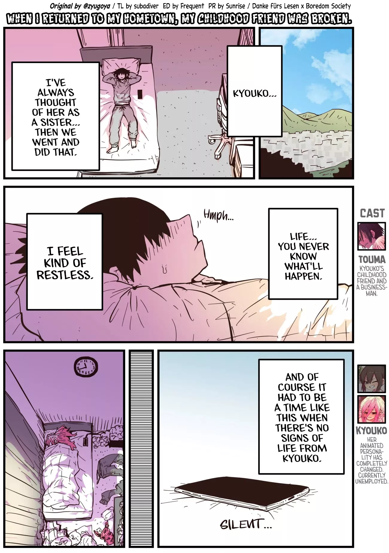 Read When I Returned to My Hometown, My Childhood Friend was Broken Chapter 19 Online