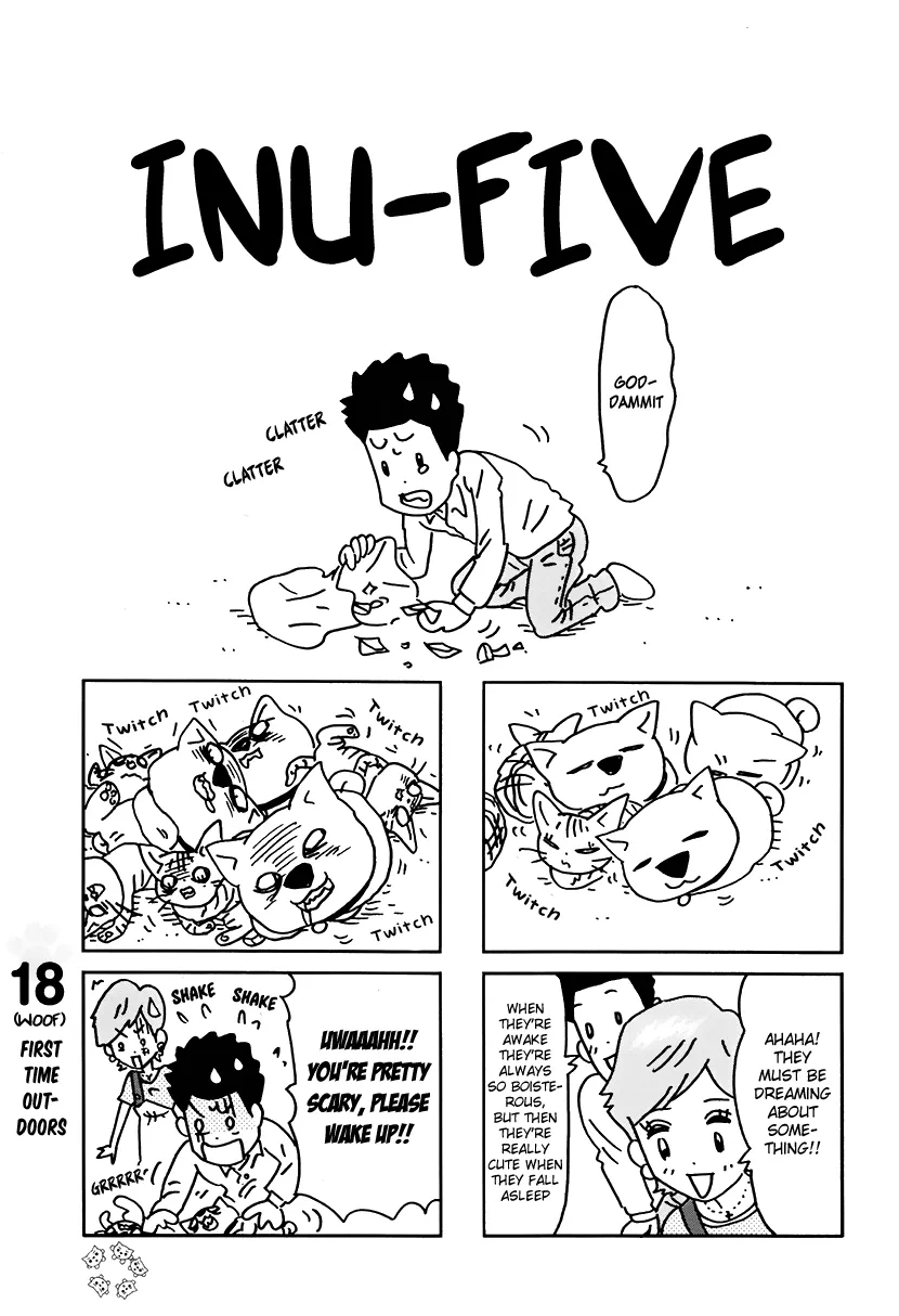 Read Inu-Five Chapter 18 - First Time Outdoors Online