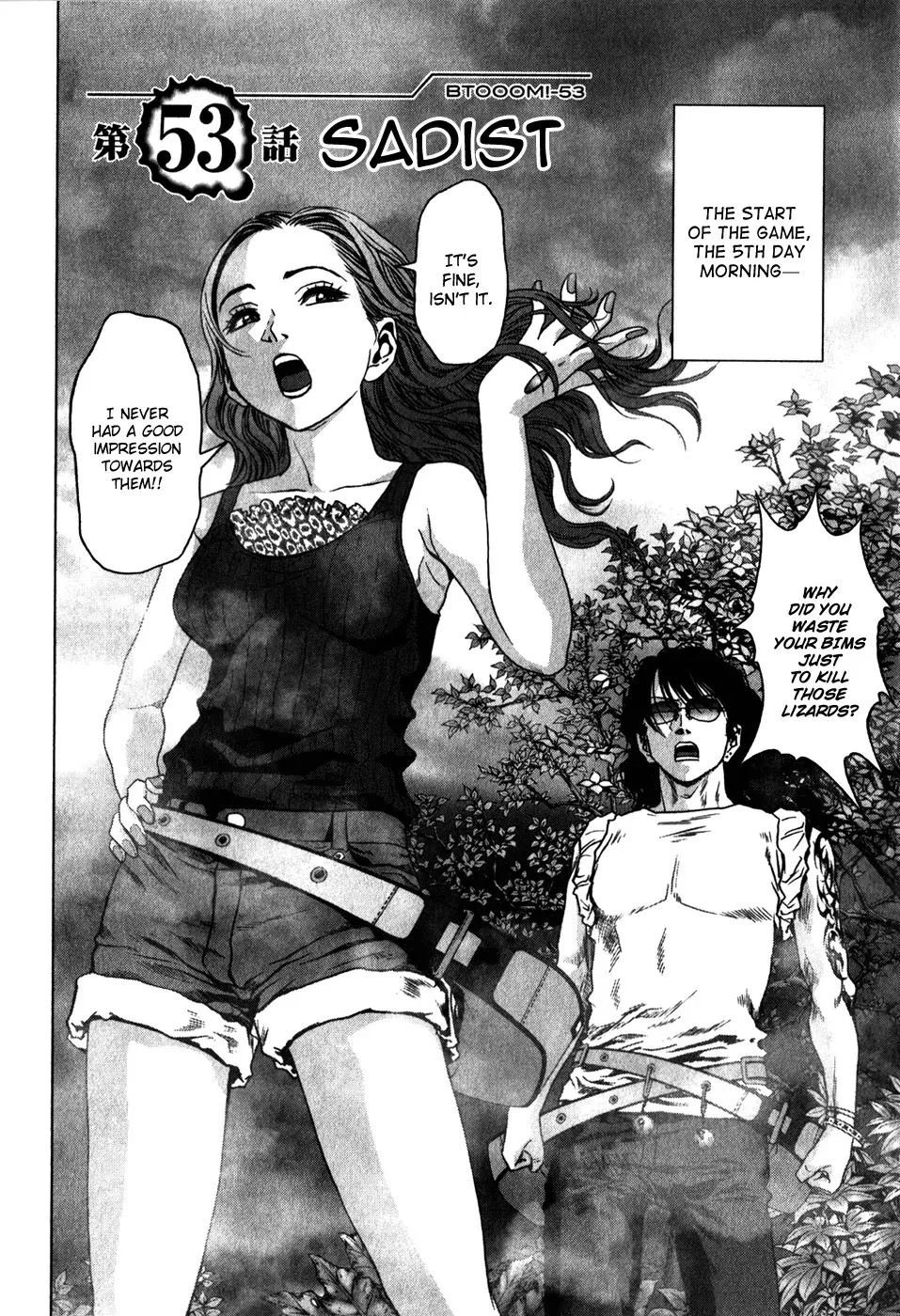 Read Btooom! Chapter 53 - Sadist Online