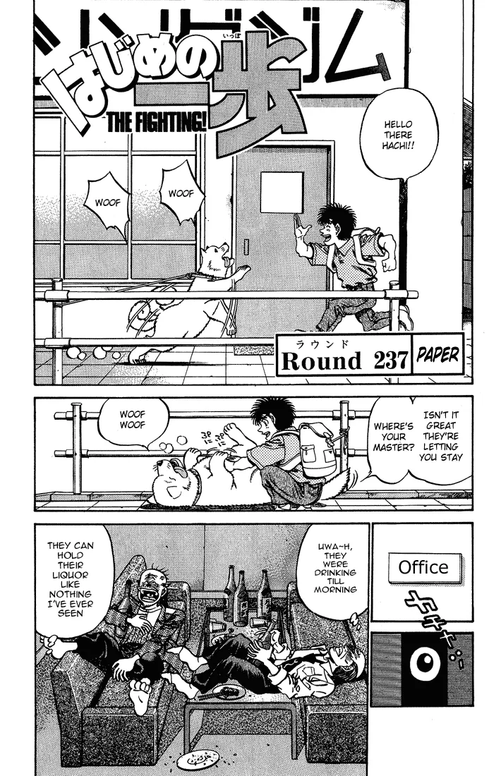 Read Hajime no Ippo Chapter 237 - Paper Online