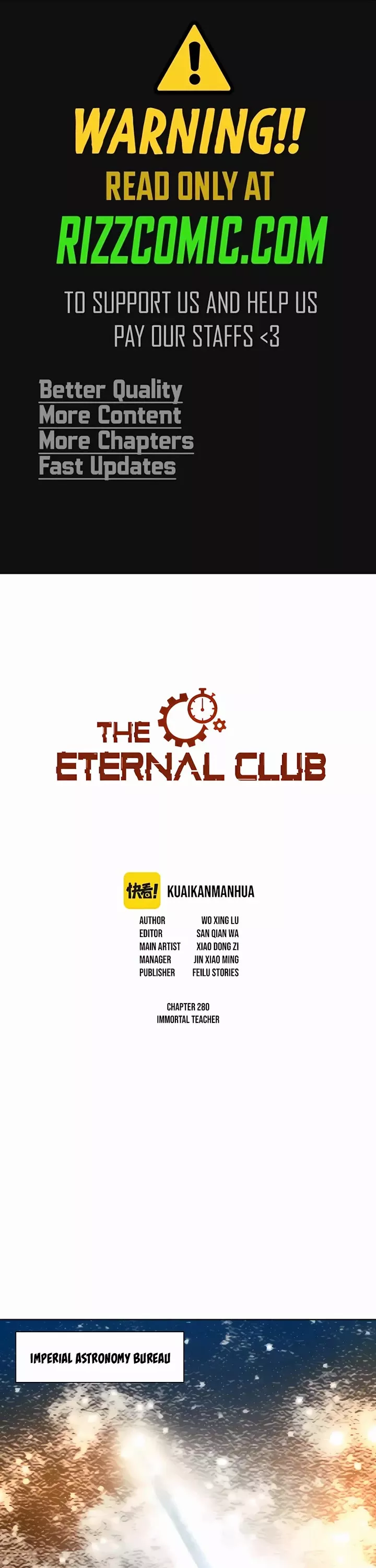 Read Eternal Club Chapter 280 Online