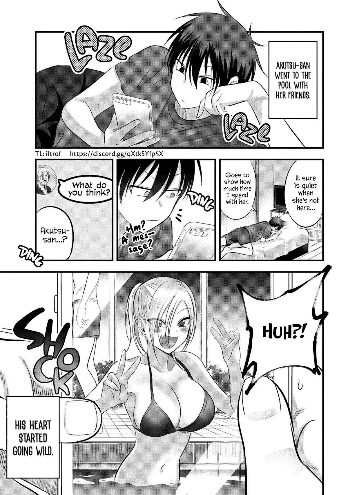 Read Please Go Home, Akutsu-san! Chapter 75 Online