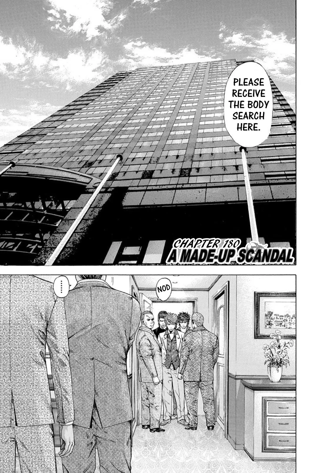 Read Usogui Chapter 180 - A Made-up Scandal Online