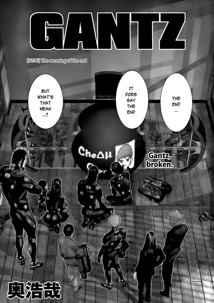 Read Gantz Chapter 296 - The Meaning of "Finished" Online