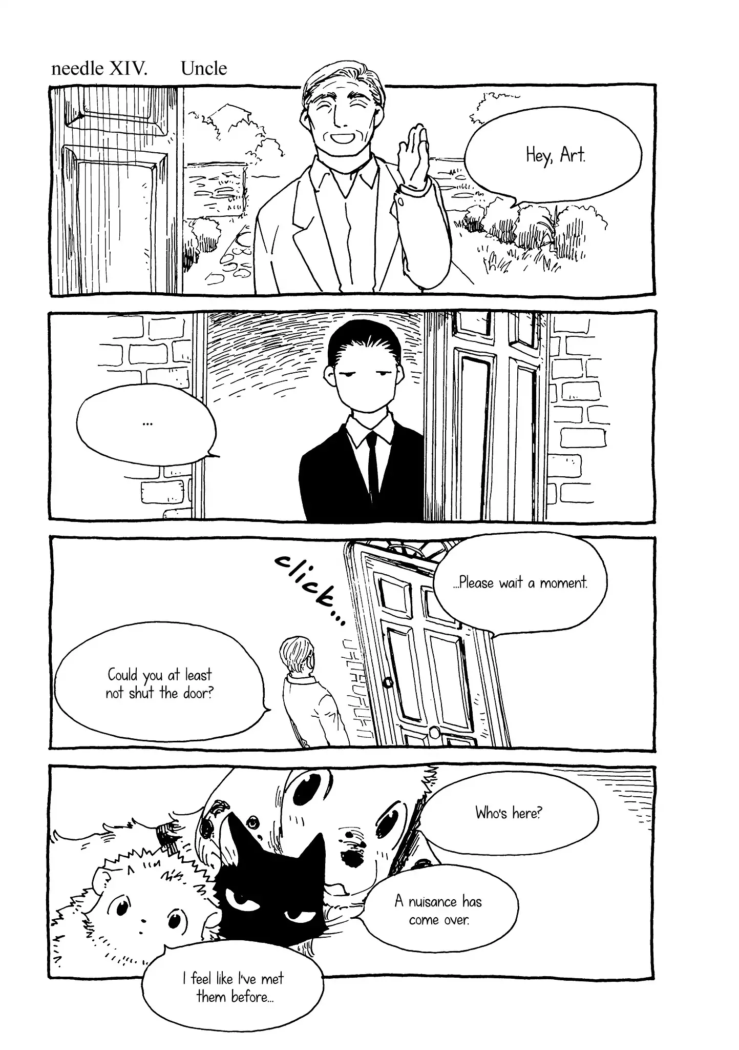 Read Haritoge Clemmie to Ou no Ie Chapter 14 - Uncle Online