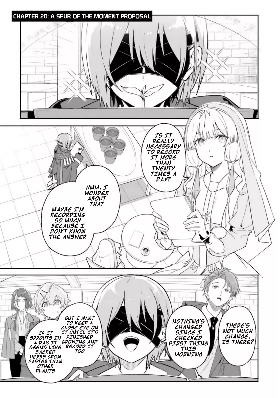 Read The Magician Kunon Sees Everything Chapter 20 - A SPUR OF THE MOMENT PROPOSAL Online