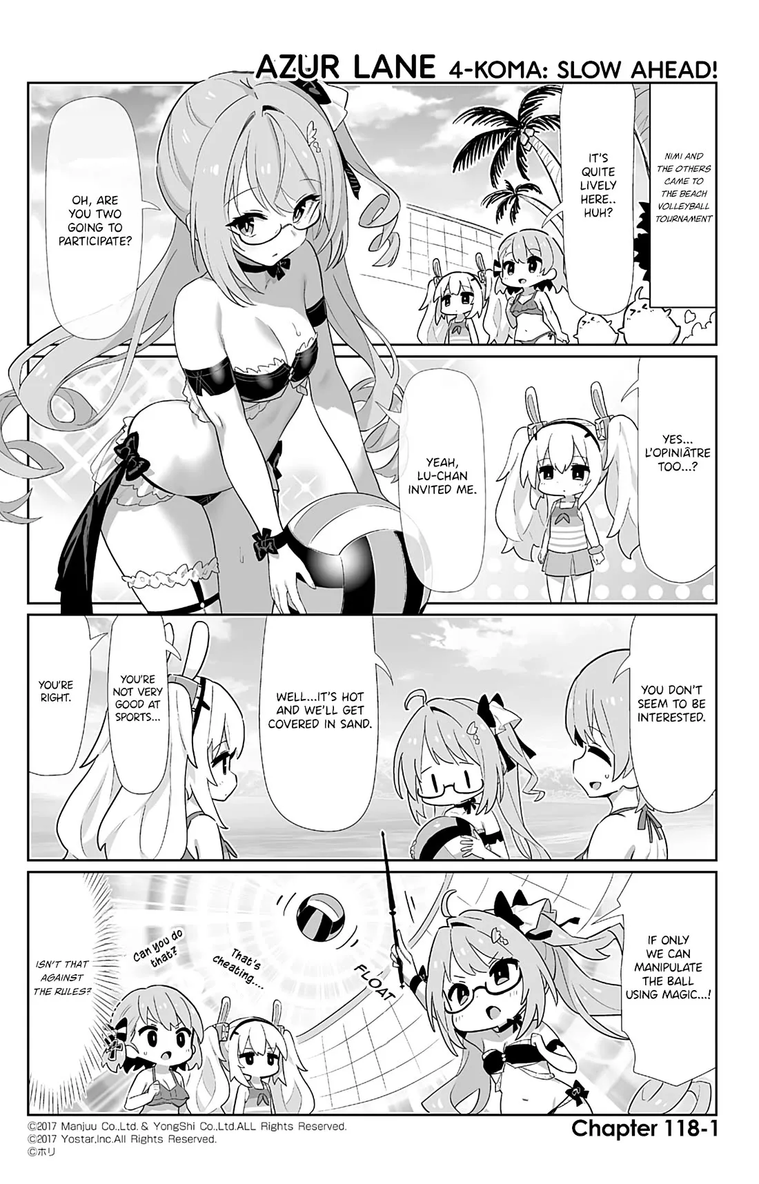 Read Azur Lane 4-koma: Slow Ahead Chapter 118 - Le Opiniâtre & Le Téméraire Online