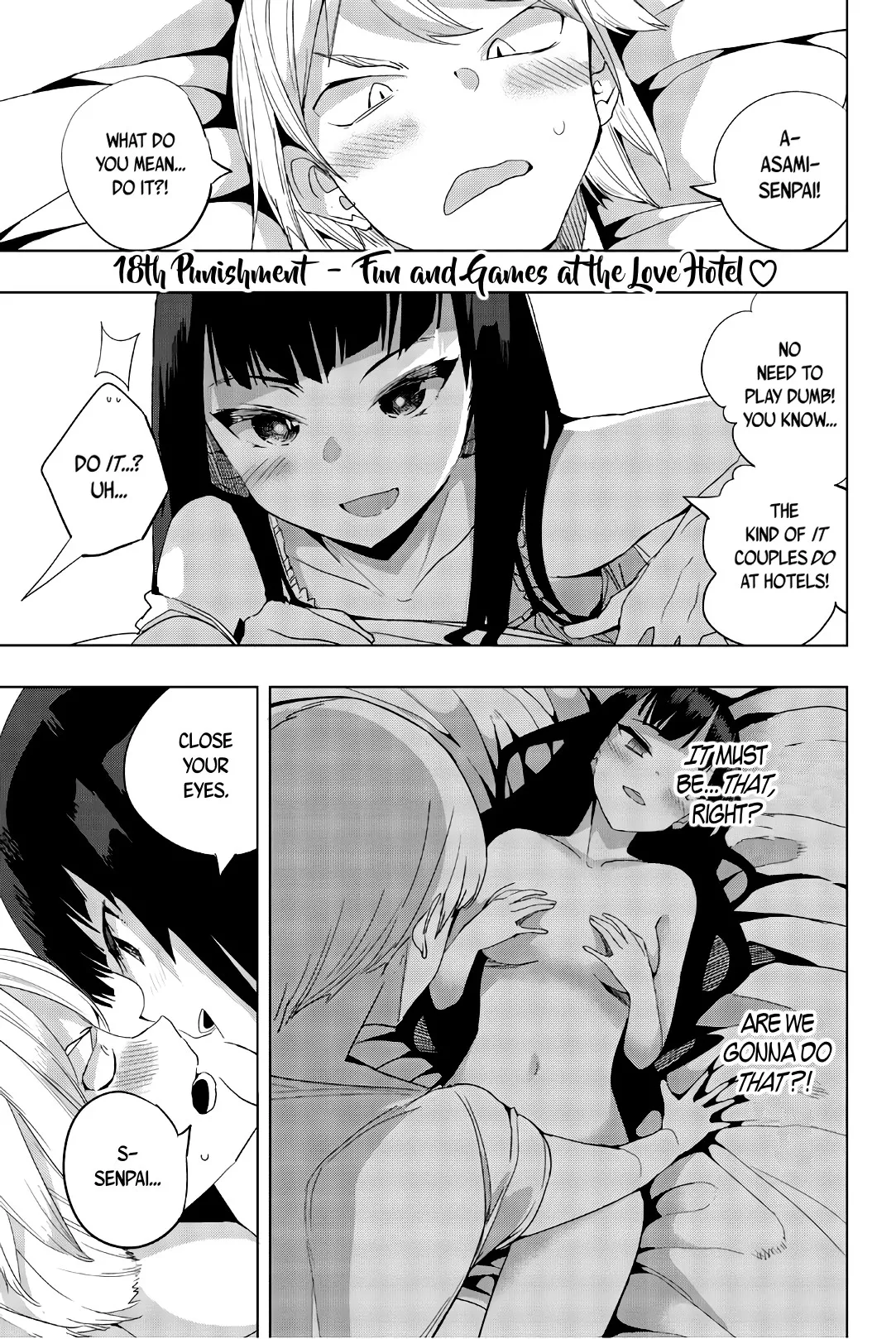 Read Houkago no Goumon Shoujo Chapter 18 - Fun and Games at the Love Hotel ♥ Online